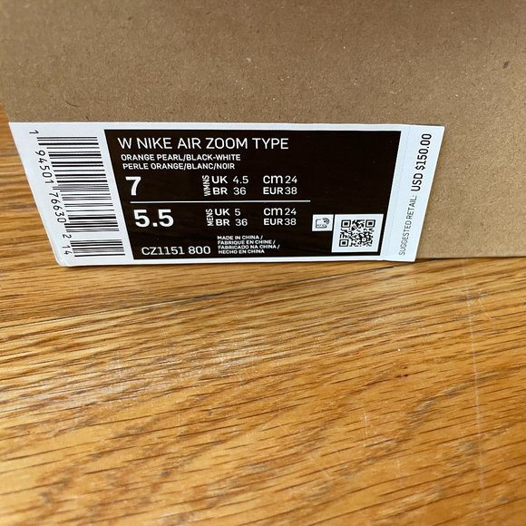 Women's  Nike Air Zoom -Type from Nike - Picture 13 of 13